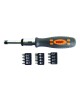 Set biti cu maner surubelnita 13 piese Gadget DIY Set biti cu maner surubelnita 13 piese Gadget DIY